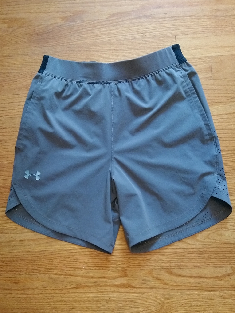 Under Armour Men's Slate Gray Athletic Shorts